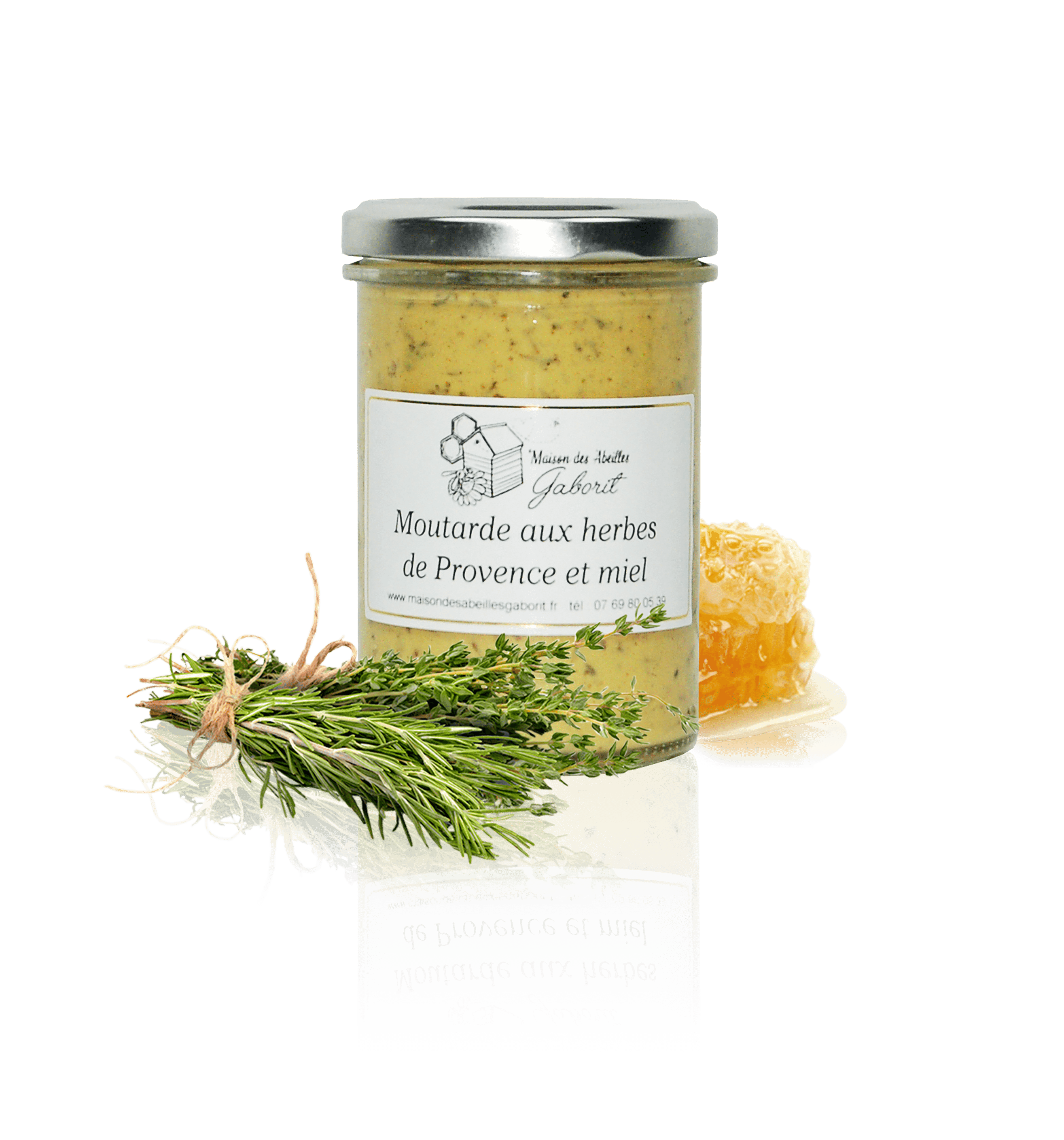 Moutarde aux herbes de province au miel - GABORIT